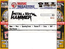 Tablet Screenshot of metalhammer.gr